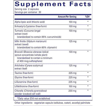 Pure Encapsulations Liver GI Detox 60c