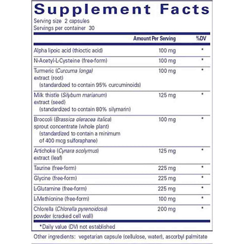 Pure Encapsulations Liver GI Detox 60c