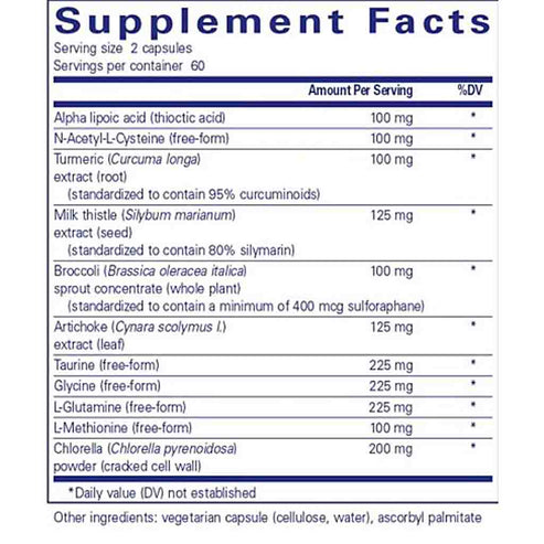 Pure Encapsulations Liver GI Detox 120c