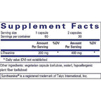 Pure Encapsulations L-Theanine 60c