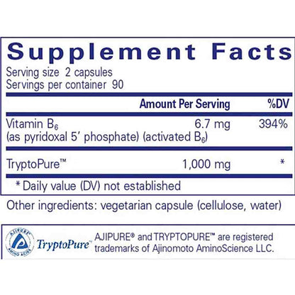 Pure Encapsulations L-Tryptophan 180c