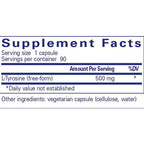 Pure Encapsulations l-Tyrosine 90c