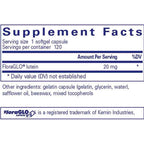 Pure Encapsulations Lutein 20mg 120sg