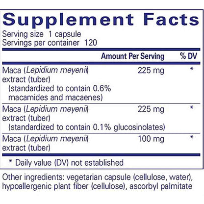 Pure Encapsulations Maca-3 120c
