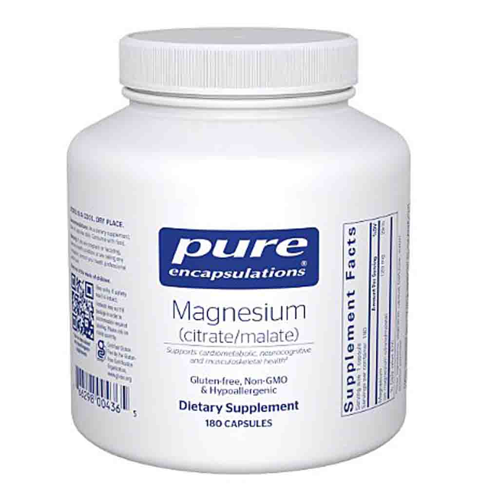 Pure Encapsulations Magnesium (citrate/malate) 180c