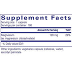 Pure Encapsulations Magnesium (citrate/malate) 180c