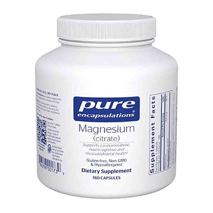 Pure Encapsulations Magnesium (citrate) 180c
