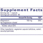 Pure Encapsulations Magnesium (citrate) 90c