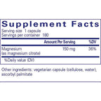 Pure Encapsulations Magnesium (citrate) 180c