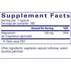 Pure Encapsulations Magnesium (glycinate) 180c