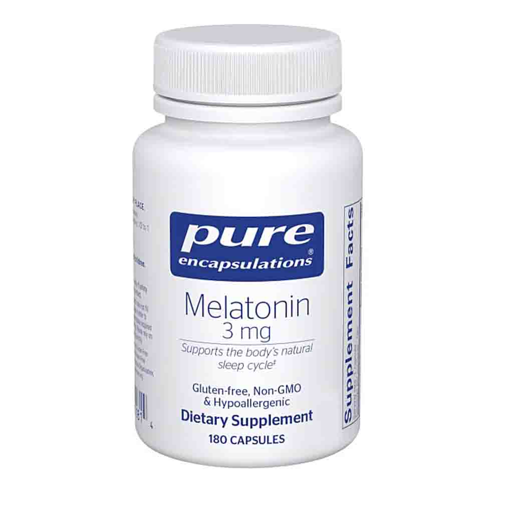 Pure Encapsulations Melatonin 3mg 180c