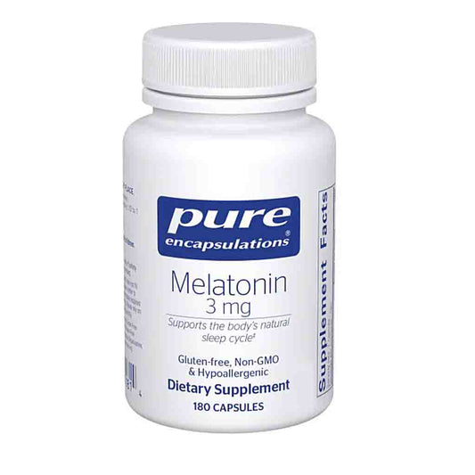 Pure Encapsulations Melatonin 3mg 180c