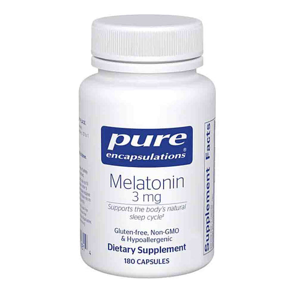 Pure Encapsulations Melatonin 3mg 180c