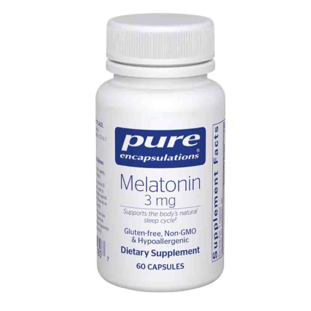 Pure Encapsulations Melatonin 3mg 60c