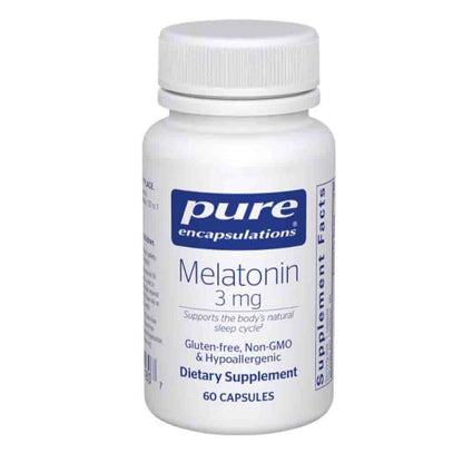 Pure Encapsulations Melatonin 3mg 60c