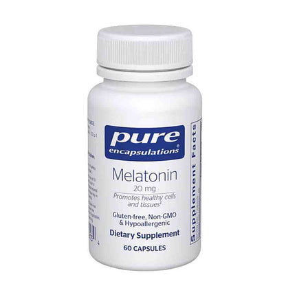 Pure Encapsulations Melatonin 20mg 60c