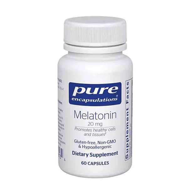 Pure Encapsulations Melatonin 20mg 60c