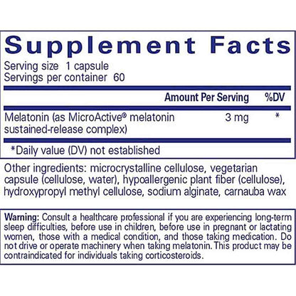 Pure Encapsulations Melatonin-SR 60c