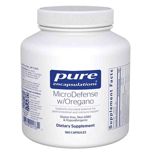 Pure Encapsulations MicroDefense w/Oregano 180c