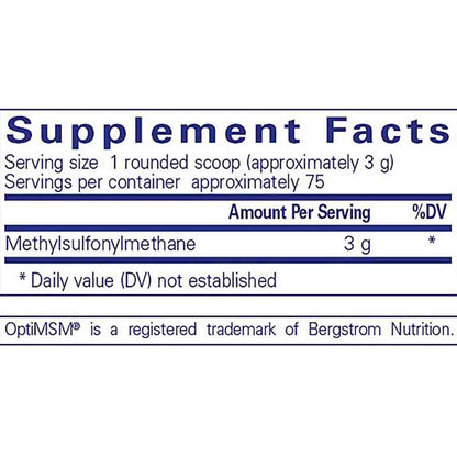 Pure Encapsulations MSM Powder 227 g