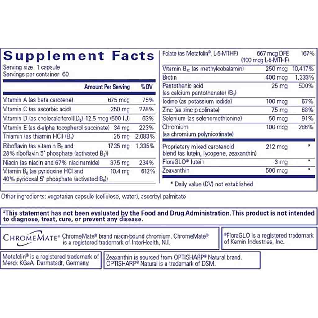 Pure Encapsulations Multi t/d 60c