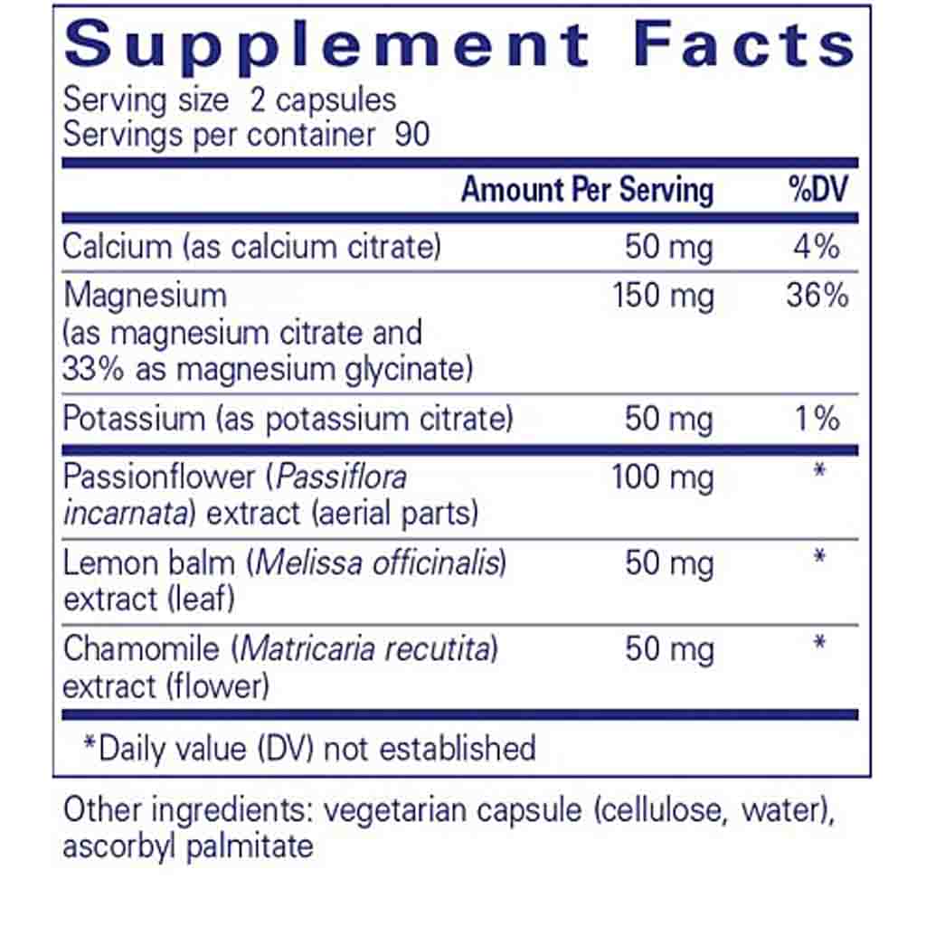 Pure Encapsulations Muscle Cramp/Tension Formula 180c