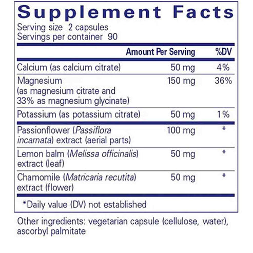 Pure Encapsulations Muscle Cramp/Tension Formula 180c
