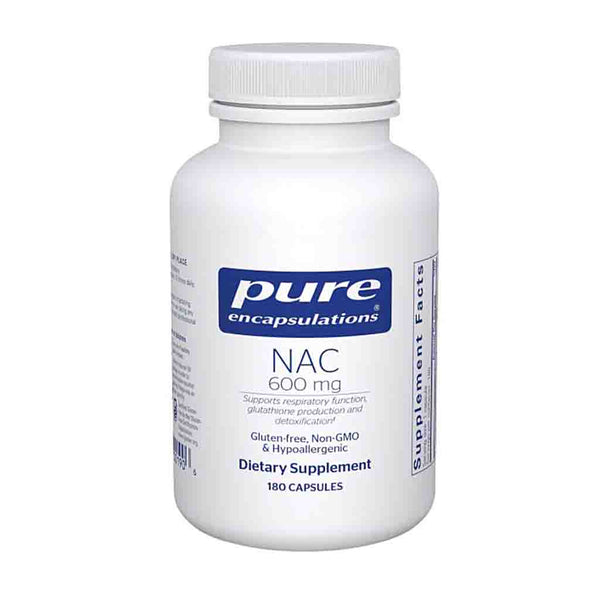 Pure Encapsulations NAC 600mg 180c
