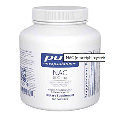Pure Encapsulations NAC 600mg 360c