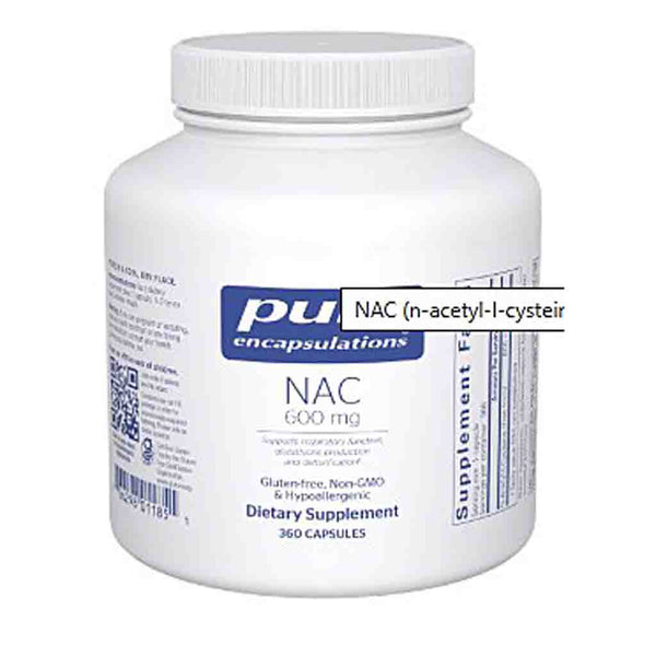 Pure Encapsulations NAC 600mg 360c