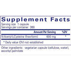 Pure Encapsulations NAC 600mg 360c