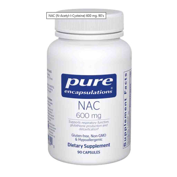 Pure Encapsulations NAC 600mg 90c