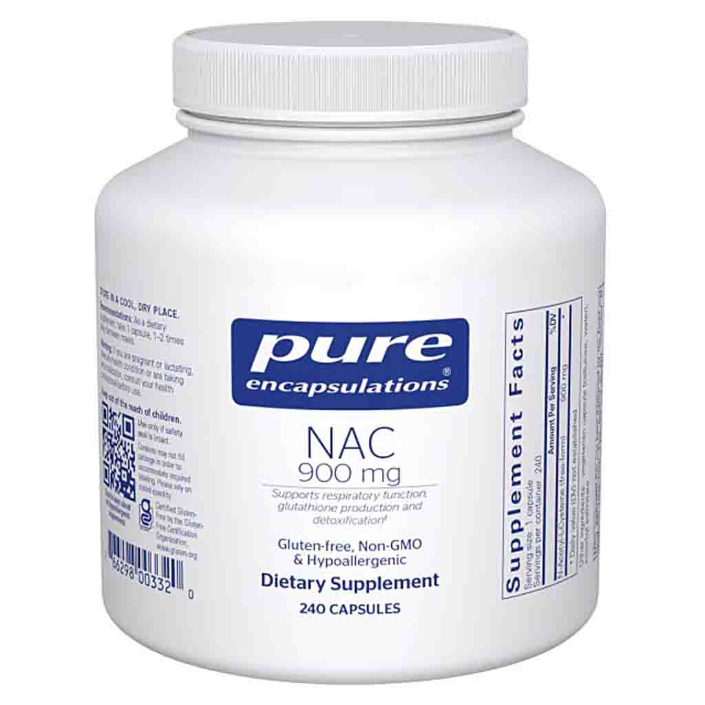 Pure Encapsulations NAC 900mg 240c