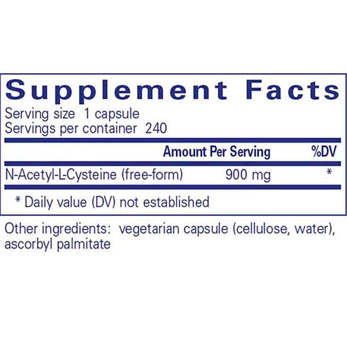 Pure Encapsulations NAC 900mg 240c