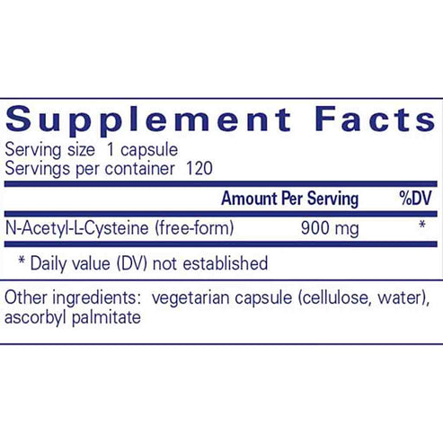 Pure Encapsulations NAC 900mg 120c