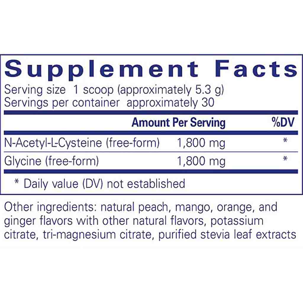 Pure Encapsulations NAC + Glycine Powder 5.6 oz