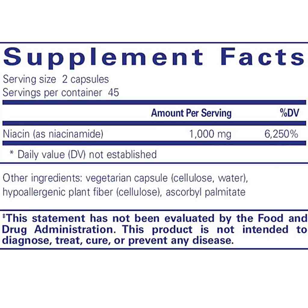 Pure Encapsulations Niacinamide 90c