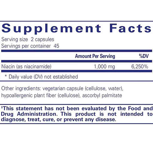 Pure Encapsulations Niacinamide 90c