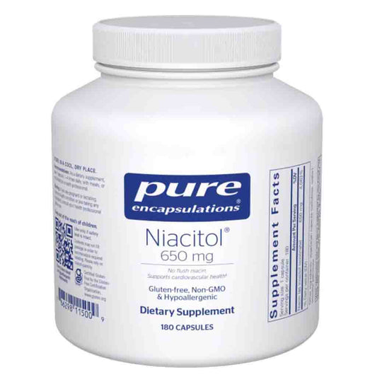 Pure Encapsulations Niacitol 650 mg 180c