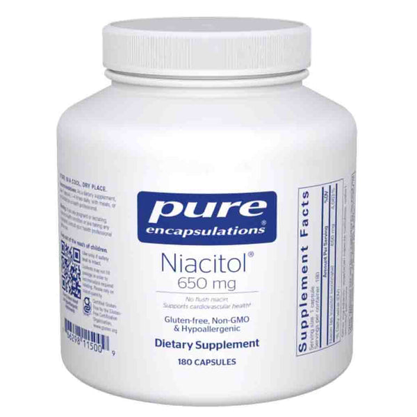 Pure Encapsulations Niacitol 650 mg 180c