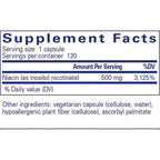 Pure Encapsulations Niacitol 500mg 120c