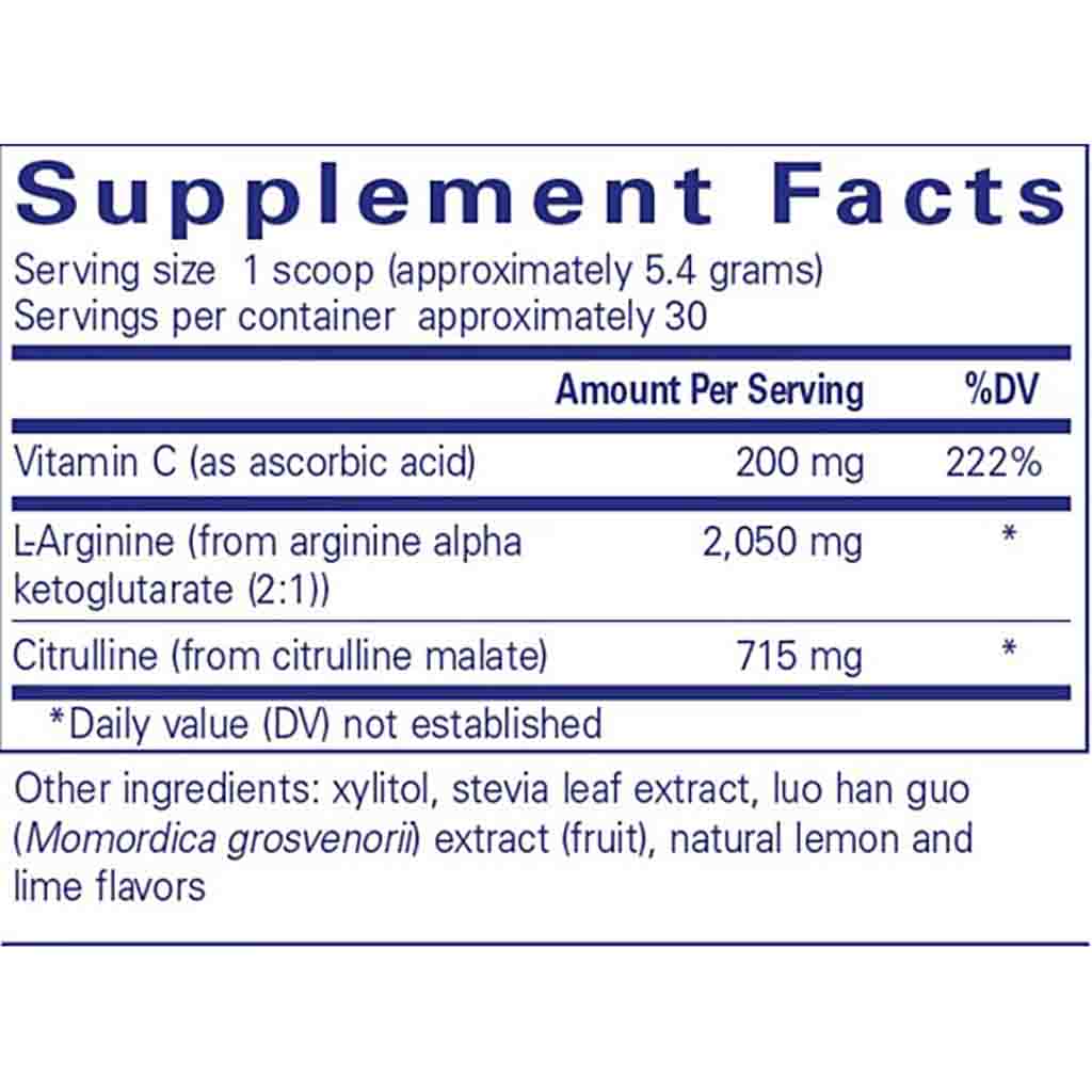 Pure Encapsulations Nitric Oxide Support 162 g