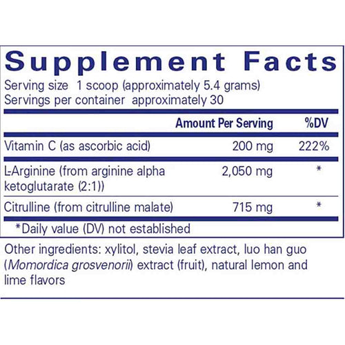 Pure Encapsulations Nitric Oxide Support 162 g