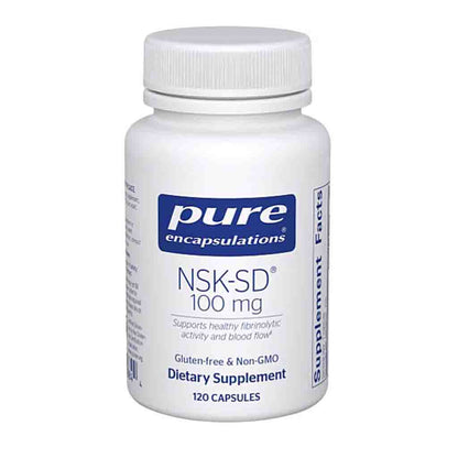 Pure Encapsulations NSK-SD (Nattokinase) 100mg 120c