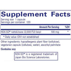 Pure Encapsulations NSK-SD (Nattokinase) 100mg 120c