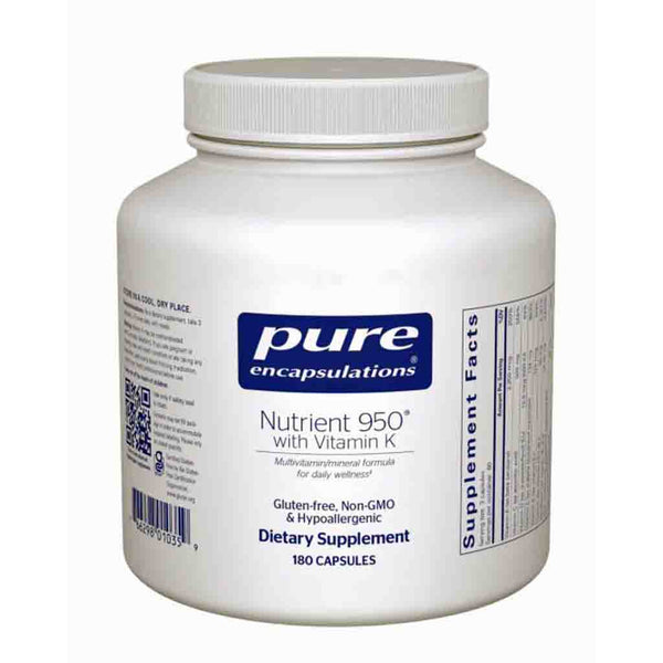 Pure Encapsulations Nutrient 950 with Vitamin K 180c