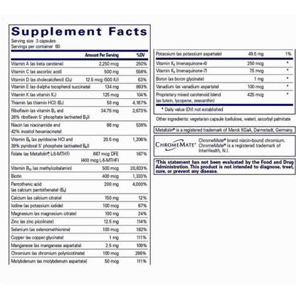 Pure Encapsulations Nutrient 950 with Vitamin K 180c