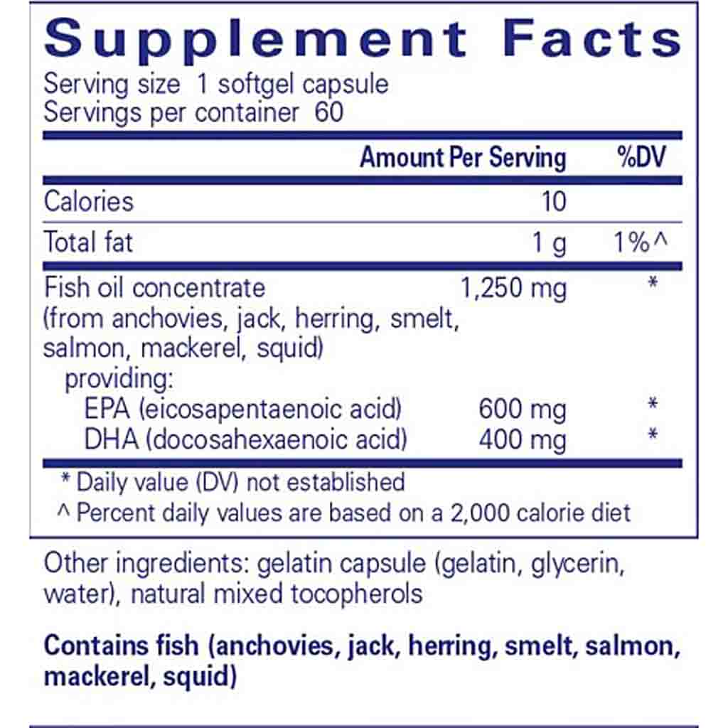 Pure Encapsulations O.N.E. Omega 60C