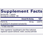 Pure Encapsulations P5P 50 (activated B6) 180c