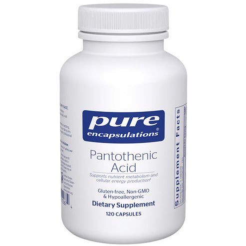 Pure Encapsulations Pantothenic Acid 120 caps